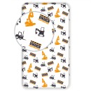 Construction Construction, fitted sheet 90x200 cm