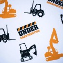 Construction Construction, fitted sheet 90x200 cm