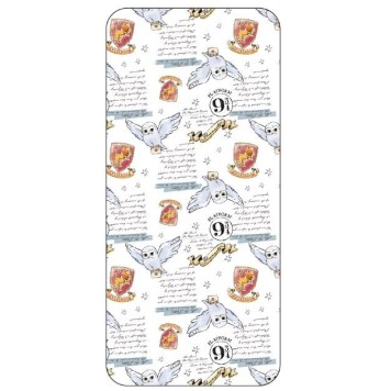 Harry Potter Letter Fitted Sheet 90x200 cm