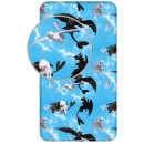 How To Train Your Dragon Family Fitted Sheet 90x200 cm