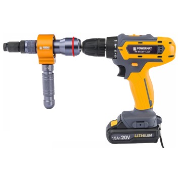 Nitownica na WKRĘTARKĘ Adapter Do Nitonakrętek i Nitów PM-NIA-13T 3w1