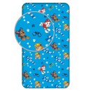 Paw Patrol Hello Adventure fitted sheet 90x200 cm