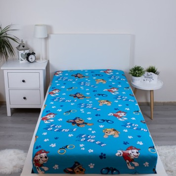 Paw Patrol Hello Adventure fitted sheet 90x200 cm
