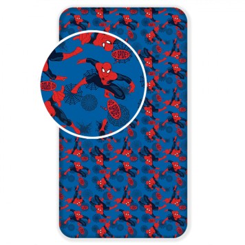 Spiderman fitted sheet 90x200 cm