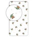 Star Wars Baby Yoda fitted sheet 90x200 cm