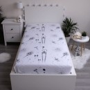 Star Wars Death Star fitted sheet 90x200 cm