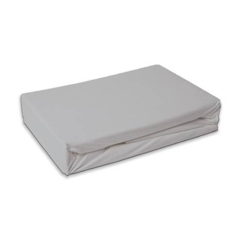 Colour Light Grey Grey Terry Fitted Sheet 60x120 cm