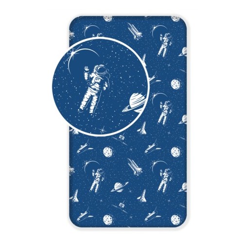 Space Space, fitted sheet 90x200 cm