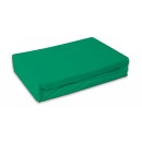 Colour Menthol, Green fitted sheet 180x200 cm