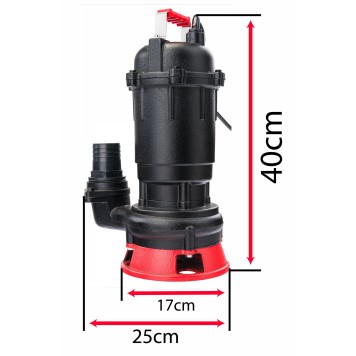 Pompa do szamba z rozdrabniaczem 4w1 RTPDSR0071 750W