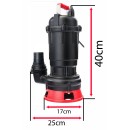 Pompa do szamba z rozdrabniaczem 4w1 RTPDSR0071 750W