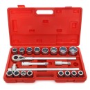 Klucze Nasadowe 3/4 Duże Nasadki KD304 SZEŚCIOKĄTNE 21EL.