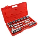 Klucze Nasadowe 3/4 Duże Nasadki KD304 SZEŚCIOKĄTNE 21EL.