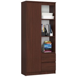 REGAŁ R11 R80 1D 2SZ CLP WENGE