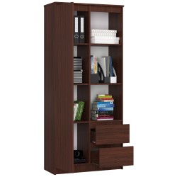 REGAŁ R11 R80 1D 2SZ CLP WENGE