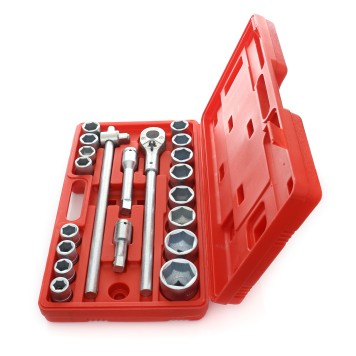 Klucze Nasadowe 3/4 Duże Nasadki KD304 SZEŚCIOKĄTNE 21EL.