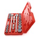 Klucze Nasadowe 3/4 Duże Nasadki KD304 SZEŚCIOKĄTNE 21EL.