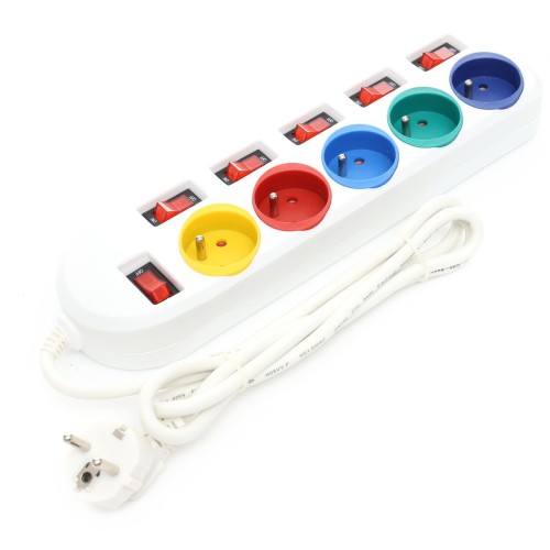 Przedłużacz 5m 5gniazd KD4002