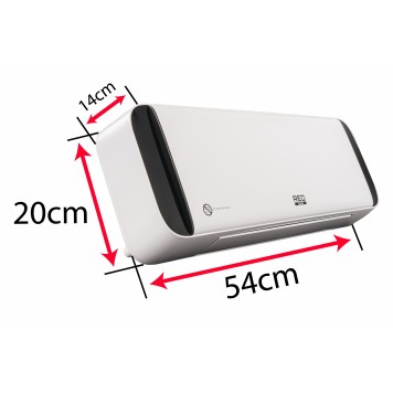 Kurtyna powietrzna 2000W Grzejnik CERAMICZNY RTGC0056 LCD