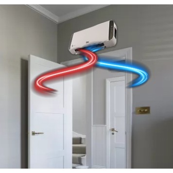 Kurtyna powietrzna 2000W Grzejnik CERAMICZNY RTGC0056 LCD