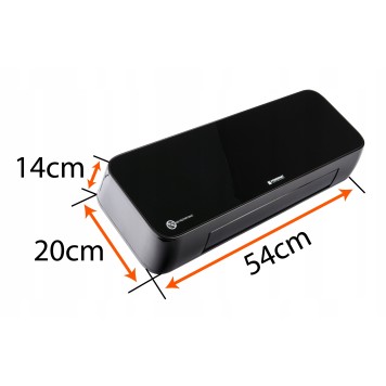 Kurtyna powietrzna Grzejnik CERAMICZNY 2000W Pilot PM-GC-3000DLS LCD