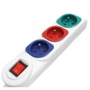 Przedłużacz 5m 3gniazda KD4007