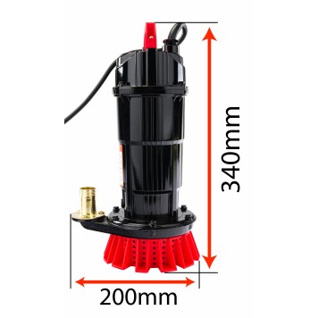 Pompa do WODY Brudnej Czystej Deszczówki 8000 l/h Ścieków 1" Zatapialna RTPDW0072