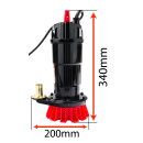 Pompa do WODY Brudnej Czystej Deszczówki 8000 l/h Ścieków 1" Pływak RTPDW0073