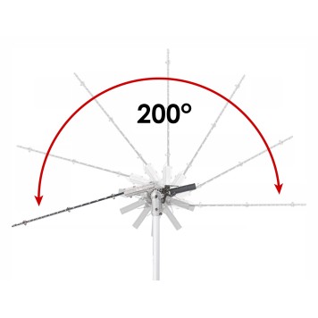Elektryczne nożyce do żywopłotu na wysięgniku PM-NEW-1200S 40CM 1200W