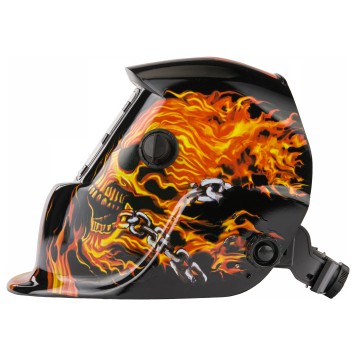 SAMOŚCIEMNIAJĄCA MASKA PRZYŁBICA SPAWALNICZA FILTR AUTOMATYCZNA LCD PM-APS-600T1