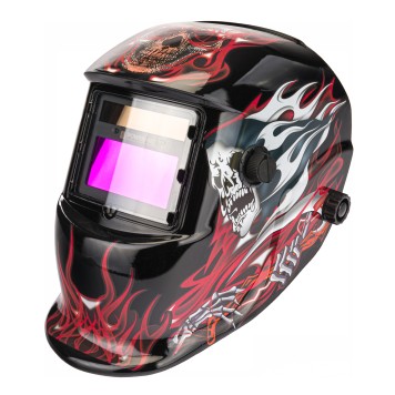 SAMOŚCIEMNIAJĄCA MASKA PRZYŁBICA SPAWALNICZA FILTR AUTOMATYCZNA LCD PM-APS-600T2