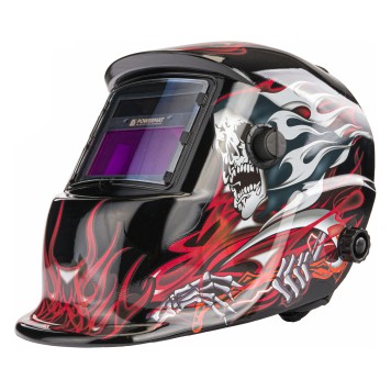 SAMOŚCIEMNIAJĄCA MASKA PRZYŁBICA SPAWALNICZA FILTR AUTOMATYCZNA LCD PM-APS-600T2