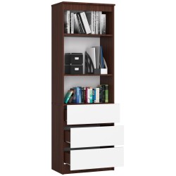 REGAŁ R60 3SZ 2P CLP VENGE / BIAŁY