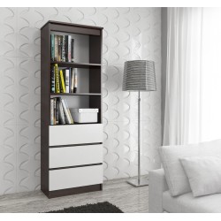 REGAŁ R60 3SZ 2P CLP VENGE / BIAŁY