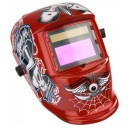 SAMOŚCIEMNIAJĄCA MASKA PRZYŁBICA SPAWALNICZA FILTR AUTOMATYCZNA RED TECHNIC RTAPS0061
