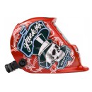 SAMOŚCIEMNIAJĄCA MASKA PRZYŁBICA SPAWALNICZA FILTR AUTOMATYCZNA RED TECHNIC RTAPS0061