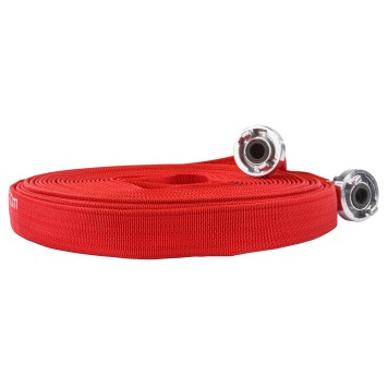 WĄŻ STRAŻACKI PARCIANY DO BRUDNEJ WODY SZAMBA SZYBKOZŁĄCZKA 1" 30M 8 BAR RTWS0066