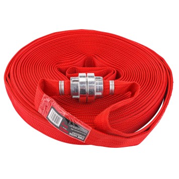 WĄŻ STRAŻACKI PARCIANY DO BRUDNEJ WODY SZAMBA SZYBKOZŁĄCZKA 1" 30M 8 BAR RTWS0066