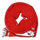 WĄŻ STRAŻACKI PARCIANY DO BRUDNEJ WODY SZAMBA SZYBKOZŁĄCZKA 2" 20M 8 BAR RTWS0067