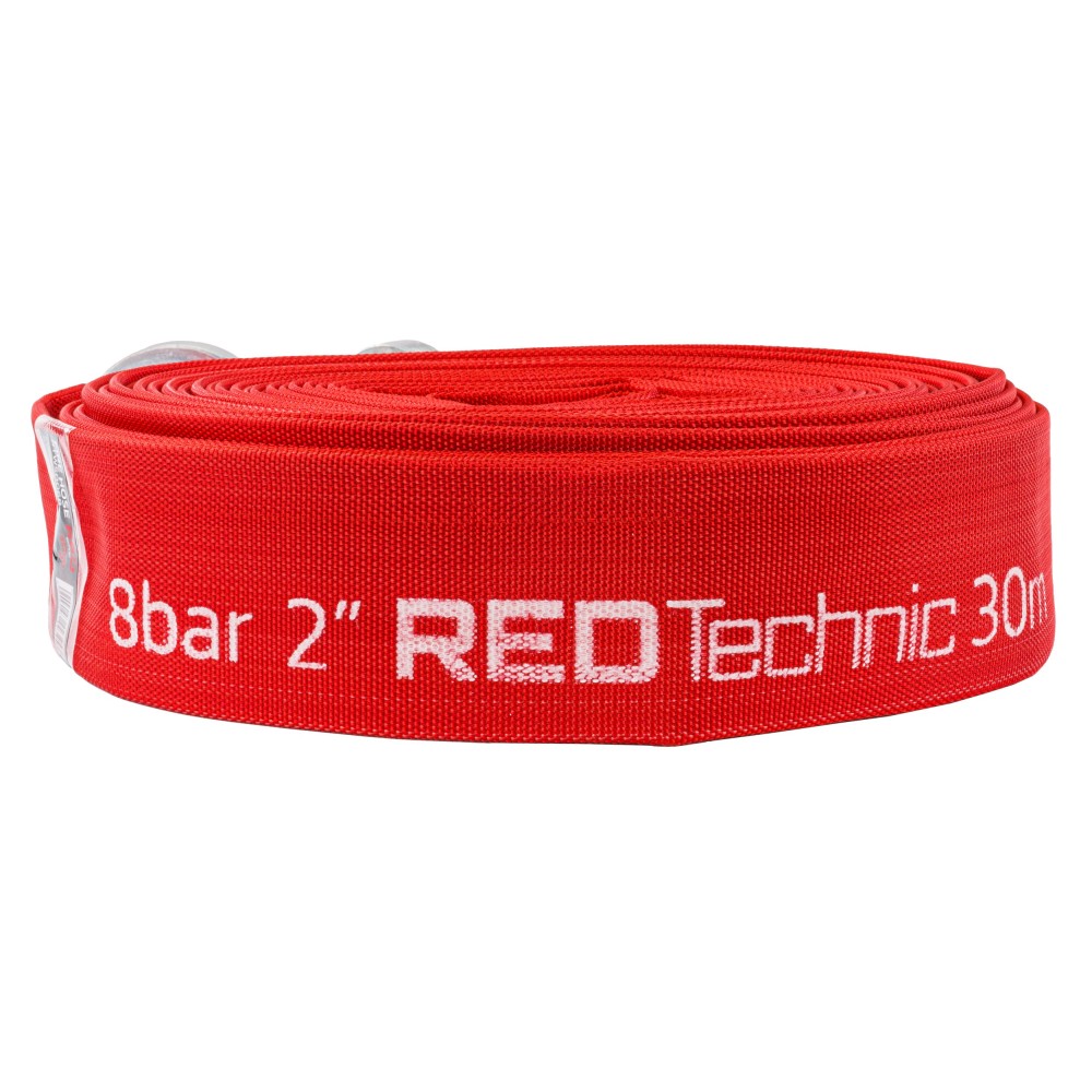 WĄŻ STRAŻACKI PARCIANY DO BRUDNEJ WODY SZAMBA SZYBKOZŁĄCZKA 2" 30M 8 BAR RTWS0068