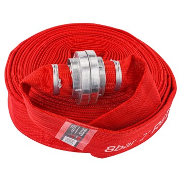 WĄŻ STRAŻACKI PARCIANY DO BRUDNEJ WODY SZAMBA SZYBKOZŁĄCZKA 2" 30M 8 BAR RTWS0068