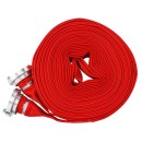 WĄŻ STRAŻACKI PARCIANY DO BRUDNEJ WODY SZAMBA SZYBKOZŁĄCZKA 2" 30M 8 BAR RTWS0068