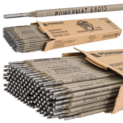 ELEKTRODY SPAWALNICZE RUTYLOWE 2,5mm 2,5KG ELEKTRODA DO SPAWANIA MMA PM1255