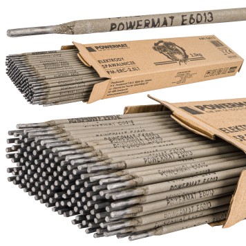 ELEKTRODY SPAWALNICZE RUTYLOWE 2,5mm 2,5KG ELEKTRODA DO SPAWANIA MMA PM1255