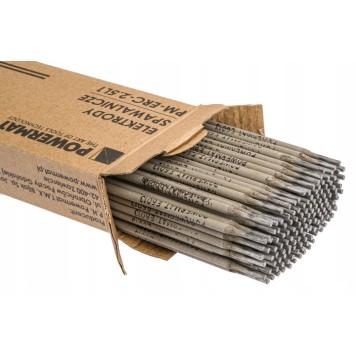 ELEKTRODY SPAWALNICZE RUTYLOWE 2,5mm 2,5KG ELEKTRODA DO SPAWANIA MMA PM1255