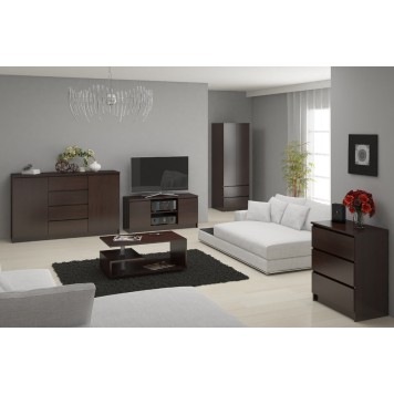 REGAŁ BIUROWY R 80 cm CLP 8 PÓŁEK WENGE