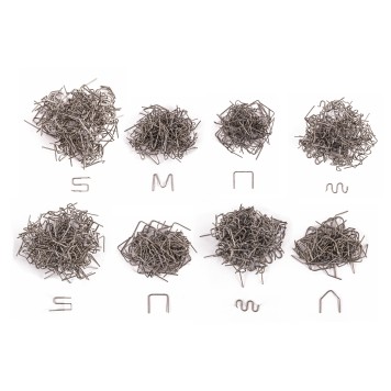 Zszywki DO ZGRZEWARKI PLASTIKU Zszywacz Zestaw 8 Typów 800szt + Etui RTZZP0087