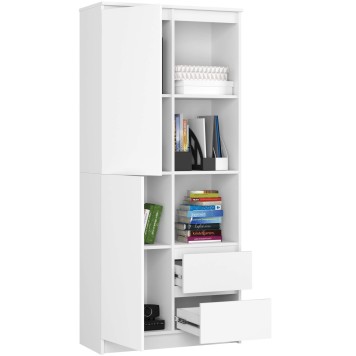 REGAŁ R11 R80 1D 2SZ CLP PK BIAŁY