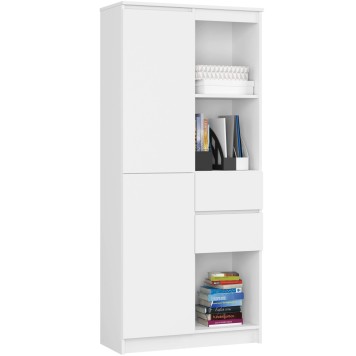 REGAŁ R15 R80 1D 2SZ CLP PK BIAŁY