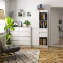 REGAŁ R15 R80 1D 2SZ CLP PK BIAŁY